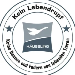 Extra leichte Sommerdecke COMFORT 100% DAUNE von Häussling