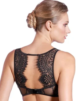 Fantasy Bra BLACK SWAN Spitze von Prelude Milano