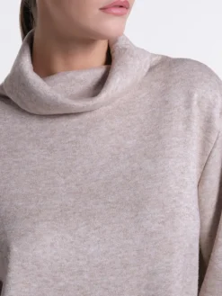 Feinstrick Hausanzug LOUNGE No. 5 beige Viscosemix von Verdiani