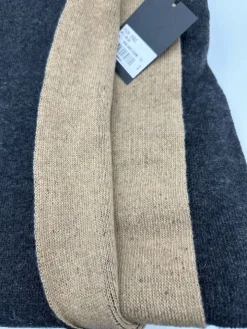 Feinstrick PONCHO von Verdiani Loungewear mit Wolle und Kaschmir