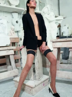 Halterlose Strümpfe ANGURIA von Trasparenze