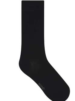 Herren Seidensocken glatt mit 91% Seide von Bleuforêt