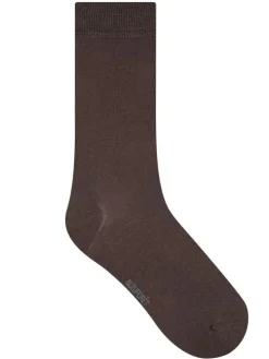 Herren Seidensocken glatt mit 91% Seide von Bleuforêt