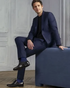 Herren Seidensocken uni mit 91% Seide von Bleuforêt