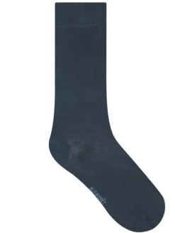 Herren Seidensocken uni mit 91% Seide von Bleuforêt