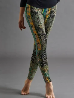 Jersey Freizeitanzug 2tlg. CHATEAU DE VERSAILLES grün schwarz von Fürstenberg