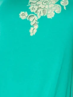 Jersey Nachtkleid lang JOELLE grün von Chiara Fiorini