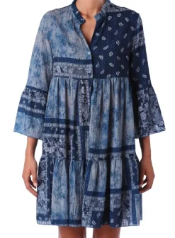 Kaftan IBIZA in blau von Ritratti Mare