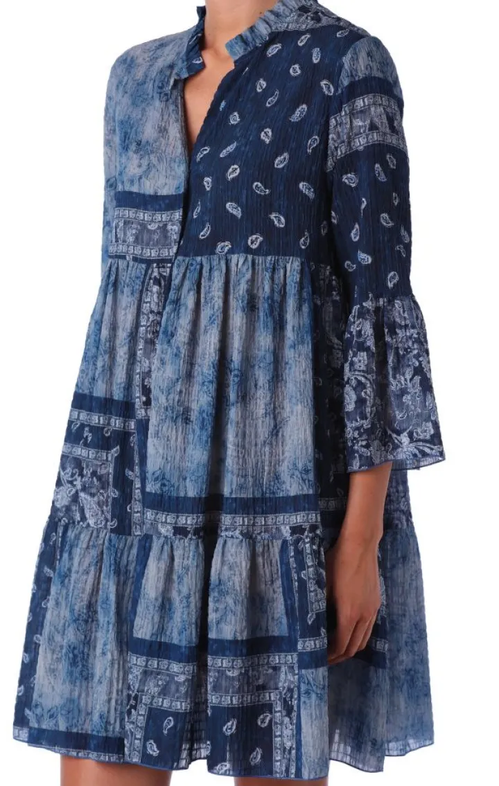 Kaftan IBIZA in blau von Ritratti Mare