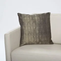 Kissenhülle GANESHA aus handgewebtem Seidenbrokat