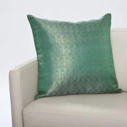 Kissenhülle VARANASI aus handgewebtem Seidenbrokat