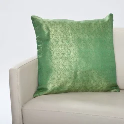 Kissenhülle VARANASI aus Seidenbrokat mit Paisleymuster