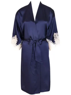 Knielanger Stretchseiden Kimono SPLENDEUR SOIE von Lise Charmel