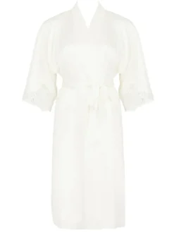 Knielanger Stretchseiden Kimono SPLENDEUR SOIE von Lise Charmel