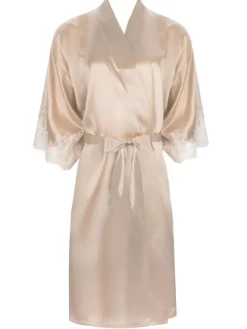 Kurzer Stretchseide Morgenmantel SPLENDEUR SOIE von Lise Charmel