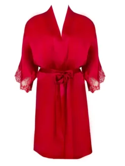 Kurzer Stretchseide Morgenmantel SPLENDEUR SOIE von Lise Charmel