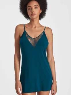 Kurzes Negligé LAZY DAYS mit Modal und Seide von Aubade