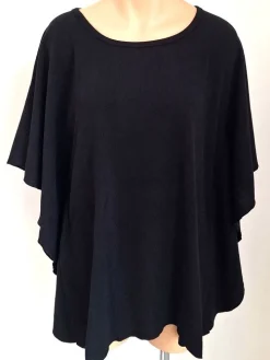 Kuschel-Baumwolle Poncho / Bigshirt CASUAL von GATTINA