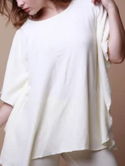 Kuschel-Baumwolle Poncho / Bigshirt CASUAL von GATTINA