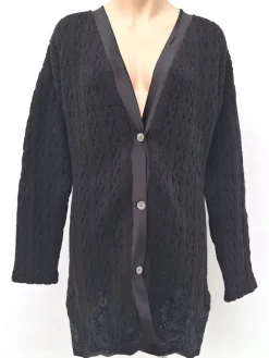 Kuscheliger Cardigan PLAISSIS von Cotton Club mit Seide und Wolle