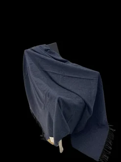 Lammwolle Mix Sofaplaid RIVA einfarbig von Steinbeck mit Kaschmir