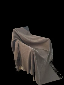 Lammwollemix Sofaplaid RIVA von Steinbeck mit Kaschmir