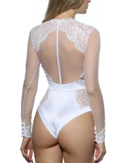 Langarm Body Tüll MARLENE von Prelude Milano