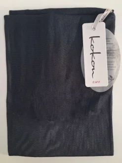 Langarm Rollkragen Shirt NETZTÜLL 100% Seide von Kokon Zwo