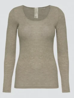 Langarmshirt 2716 Baumwolle Wolle Seide comazo|earth