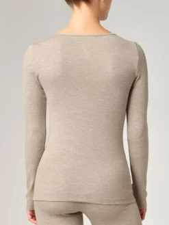 Langarmshirt 2716 Baumwolle Wolle Seide comazo|earth