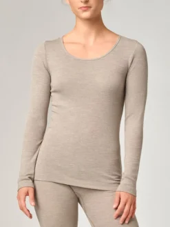 Langarmshirt 2716 mit Wolle und Seide comazo|earth