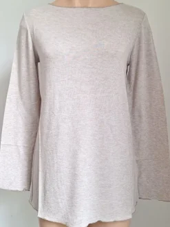 Langarm-Shirt mit Wolle von Chiara Fiorini