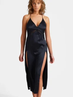 Langes Negligé SILK DESIRE von Aubade