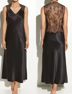 Langes Seidennegligé COUTURE LACE von Luna di Seta