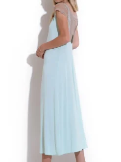 LAST PIECE Nachtkleid VERDE lang von Chiara Fiorini mit Modal Größe 44