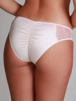 LAST PIECE Spitze Slip puder-rosé Größe XL von Prelude Milano