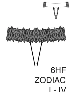 LAST PIECE String mit Spitze ZODIAC von R Crescentini DE34