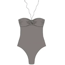 LAST PIECE Triumph HIGH FASHION Badeanzug schwarz Größe 40C