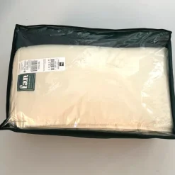 LAST SIZE f.a.n. Schafwolle Vierjahreszeitendecke DERBY 40° waschbar 135x200 cm