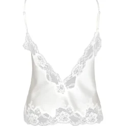 LAST SIZE Seidentop MAGIC MOMENTS weiss oder navy von Gattina Größe 36