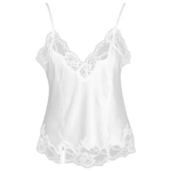 LAST SIZE Seidentop MAGIC MOMENTS weiss oder navy von Gattina Größe 36