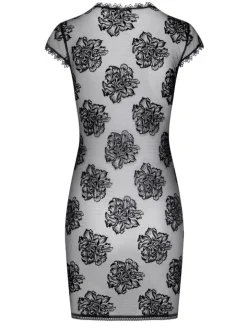 Lingerie Kleid ROBE 11 Tüll schwarz von Cadolle