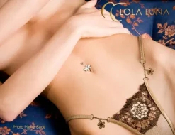 Lola Luna String VARNA CLOSED gold-schoko