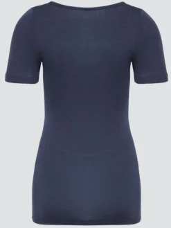 Merino Seide T-SHIRT 2703 mit Spitze comazo|earth