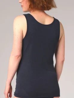 Merino Seide Unterhemd 2703 mit Spitze comazo|earth