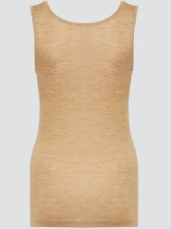 Merino Seide Unterhemd 2703 mit Spitze comazo|earth