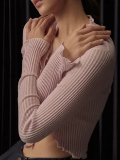 Merino Wolle-Seide Bett-Jäckchen von Oscalito