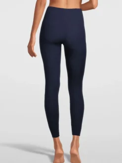 Merino Wolle-Seide Leggings gerippt von Oscalito