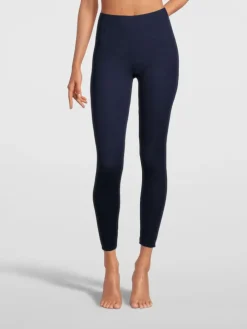Merino Wolle-Seide Leggings gerippt von Oscalito