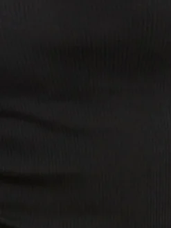 Merino Wolle-Seide Leggings Rippjersey von Oscalito